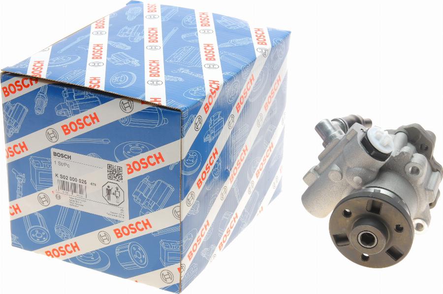 BOSCH K S02 000 025 - Гидравлический насос, рулевое управление, ГУР unicars.by