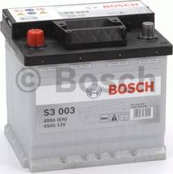 BOSCH S3003 - Воздушный фильтр, двигатель unicars.by