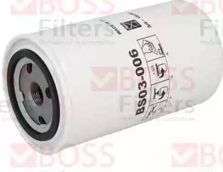 BOSS FILTERS BS03-006 - Масляный фильтр unicars.by