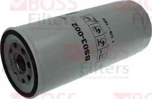 BOSS FILTERS BS03-002 - Масляный фильтр unicars.by