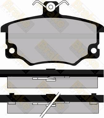 HELLA 8DB 355 019-021 - Тормозные колодки, дисковые, комплект unicars.by