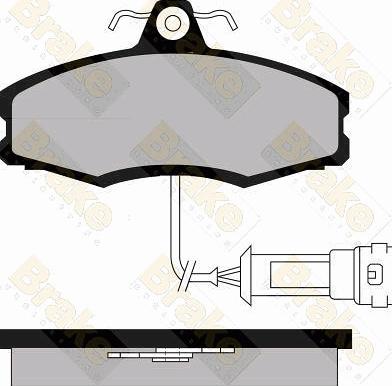 BOSCH 0 986 468 621 - Тормозные колодки, дисковые, комплект unicars.by