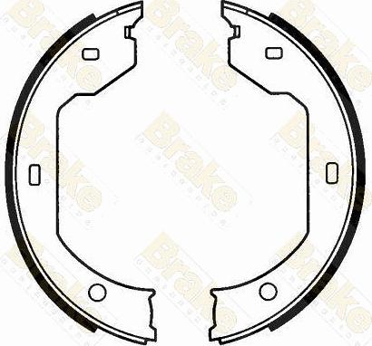 Brake Engineering SH2593 - Комплект тормозов, ручник, парковка unicars.by