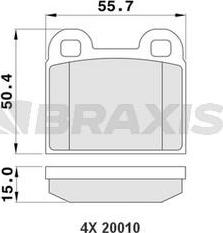 FTE 9009000 - Тормозные колодки, дисковые, комплект unicars.by