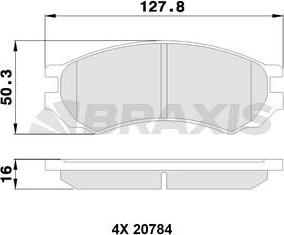 FTE 9001161 - Тормозные колодки, дисковые, комплект unicars.by