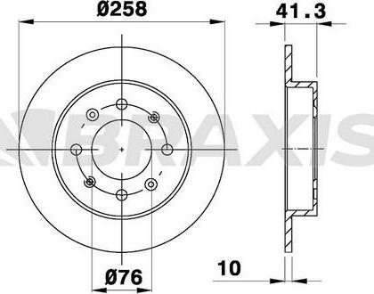 Japanparts DP-K07 - Тормозной диск unicars.by