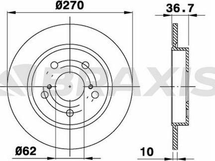 Magneti Marelli 600000090490 - Тормозной диск unicars.by