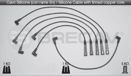 Brecav 02.511 - Комплект проводов зажигания unicars.by