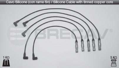 Brecav 14.531 - Комплект проводов зажигания unicars.by