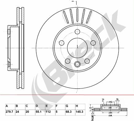 Magneti Marelli 353615837240 - Тормозной диск unicars.by