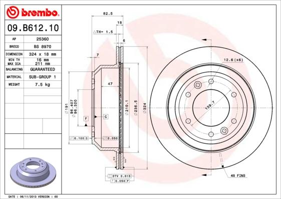 Breco BS 8970 - Тормозной диск unicars.by