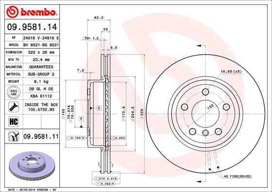 Breco BS 8521 - Тормозной диск unicars.by