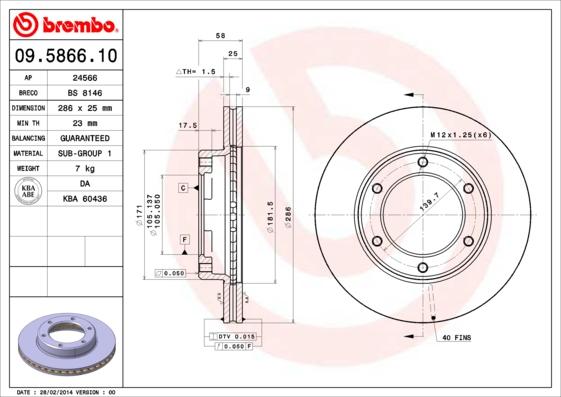 Breco BS 8146 - Тормозной диск unicars.by