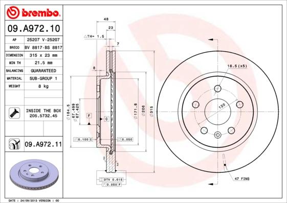 Breco BS 8817 - Тормозной диск unicars.by