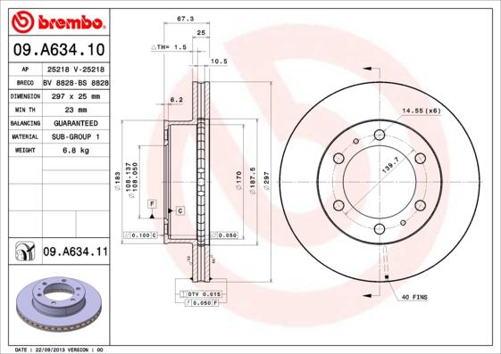 Breco BS 8828 - Тормозной диск unicars.by