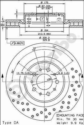 Stellox 6020-1697K-SX - Тормозной диск unicars.by