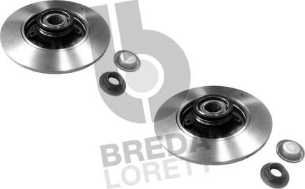 Breda Lorett DFM0009 - Тормозной диск unicars.by