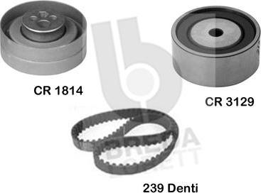 Breda Lorett KCD0640 - Комплект зубчатого ремня ГРМ unicars.by