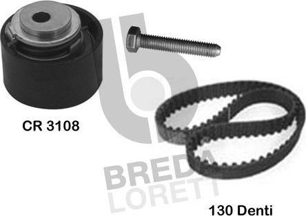 Breda Lorett KCD0650 - Комплект зубчатого ремня ГРМ unicars.by