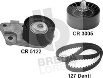 Breda Lorett KCD0190 - Комплект зубчатого ремня ГРМ unicars.by