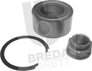 Breda Lorett KRT1575 - Комплект подшипника ступицы колеса unicars.by