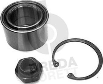 SKF VKBA 7605 - Комплект подшипника ступицы колеса unicars.by