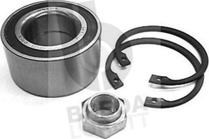 SKF VKBA797 - Комплект подшипника ступицы колеса unicars.by