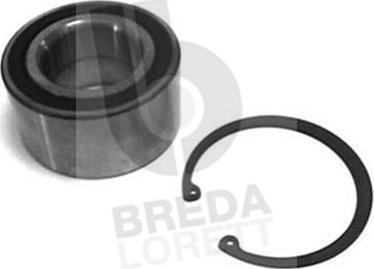 Breda Lorett KRT7080 - Комплект подшипника ступицы колеса unicars.by