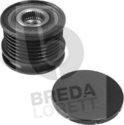 Breda Lorett RLA3618 - Шкив генератора, муфта unicars.by