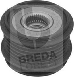 Breda Lorett RLA3162 - Шкив генератора, муфта unicars.by