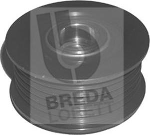 Breda Lorett RLA3806 - Шкив генератора, муфта unicars.by