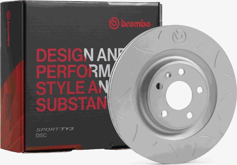 Brembo 59.E115.40 - Экономичный тормозной диск unicars.by