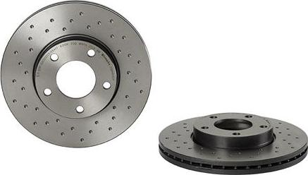 Brembo 09.9464.2X - Тормозной диск unicars.by