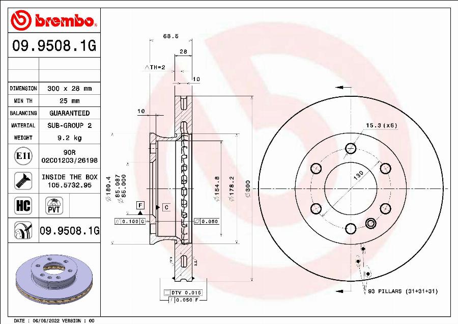 Brembo KT 10 026 - Дисковый тормозной механизм, комплект unicars.by