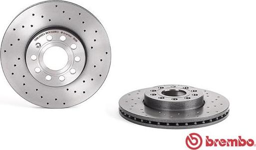 Brembo 09.9145.1X - Тормозной диск unicars.by