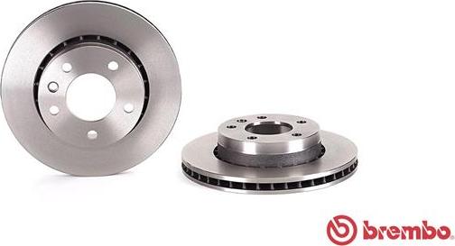 Brembo 09.4947.20 - Тормозной диск unicars.by