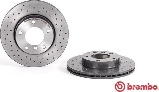 Brembo 09.5390.3X - Тормозной диск unicars.by