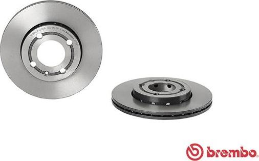 Brembo 09.6799.11 - Тормозной диск unicars.by