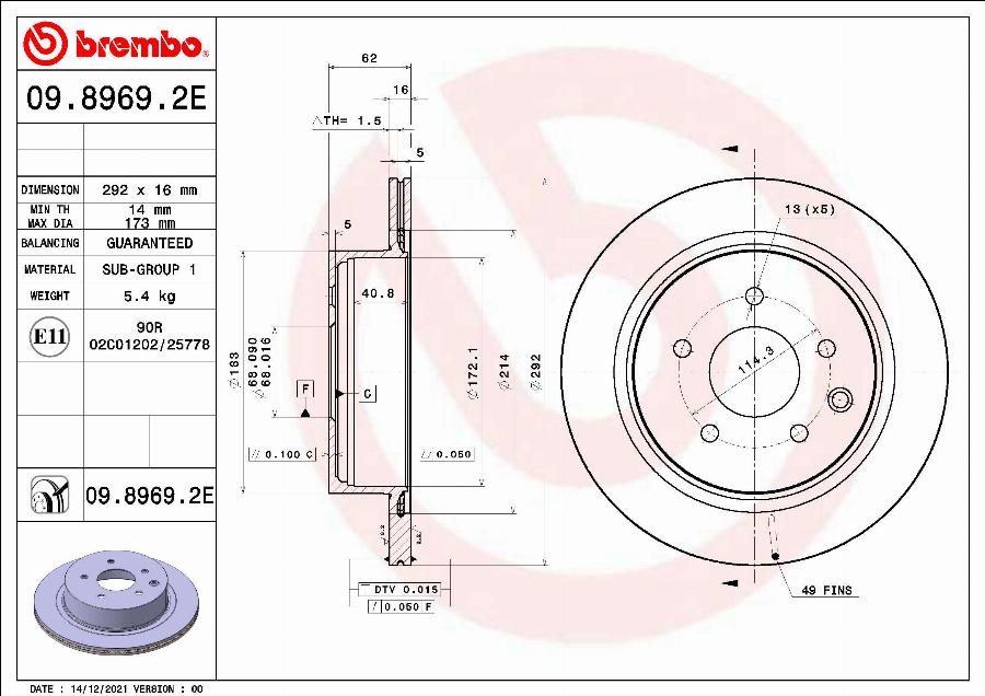 Brembo KT 08 020 - Дисковый тормозной механизм, комплект unicars.by