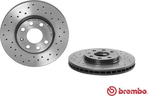 Brembo 09.8601.1X - Тормозной диск unicars.by