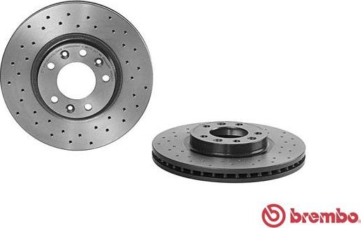 Brembo 09.8303.1X - Тормозной диск unicars.by