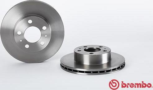 Brembo 09.3442.10 - Тормозной диск unicars.by