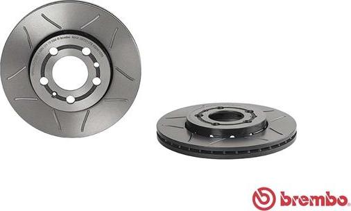 Brembo 09.7011.75 - Тормозной диск unicars.by