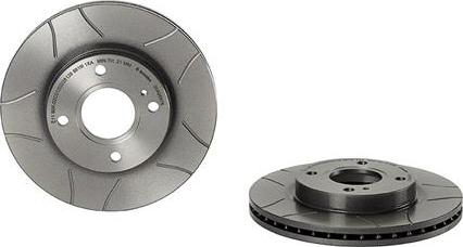 Brembo 09.A968.76 - Тормозной диск unicars.by