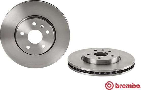 Brembo 09.A971.10 - Тормозной диск unicars.by