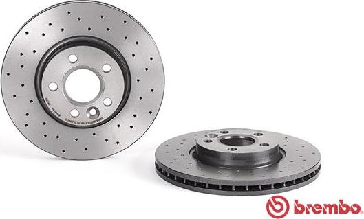 Brembo 09.A427.1X - Тормозной диск unicars.by