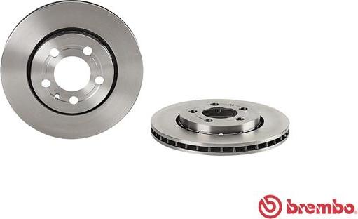 Brembo 09.A652.10 - Тормозной диск unicars.by