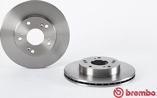 Brembo 09.A115.10 - Тормозной диск unicars.by