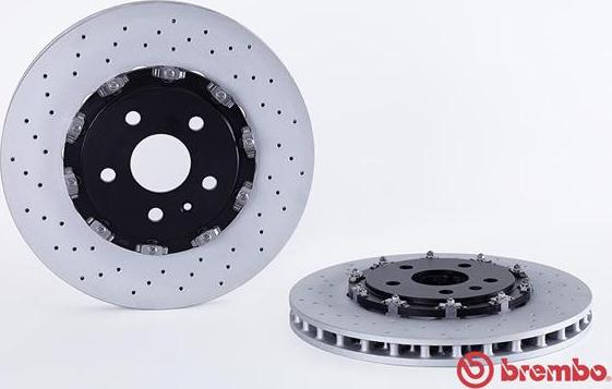 Brembo 09.A804.33 - Тормозной диск unicars.by