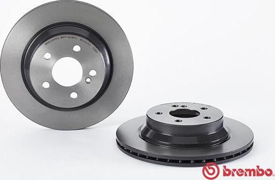 Brembo 09.A358.11 - Тормозной диск unicars.by